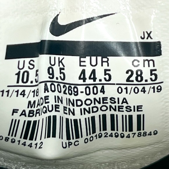 Nike Mens 10.5 Zoom 2K‎ Black Volt White Sneakers Shoes Basketball AO0269 00 main image 13